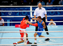 Bakı 2015: Kişilər arasında boks yarışının üçüncü gününə start verilib. Azərbaycan, 18 iyun 2015